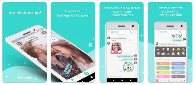 Between app for couples in long distance relationship -Screenshots