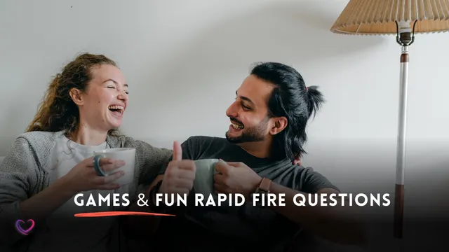 fun rapid fire couple questions