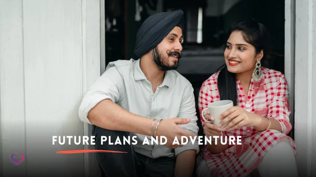 future plans and adventure questions for newlywed couples