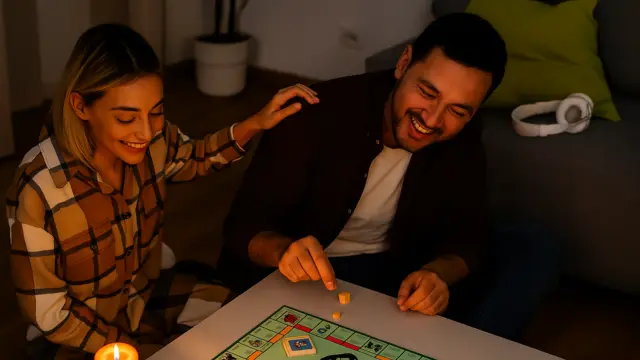 Interactive games for two